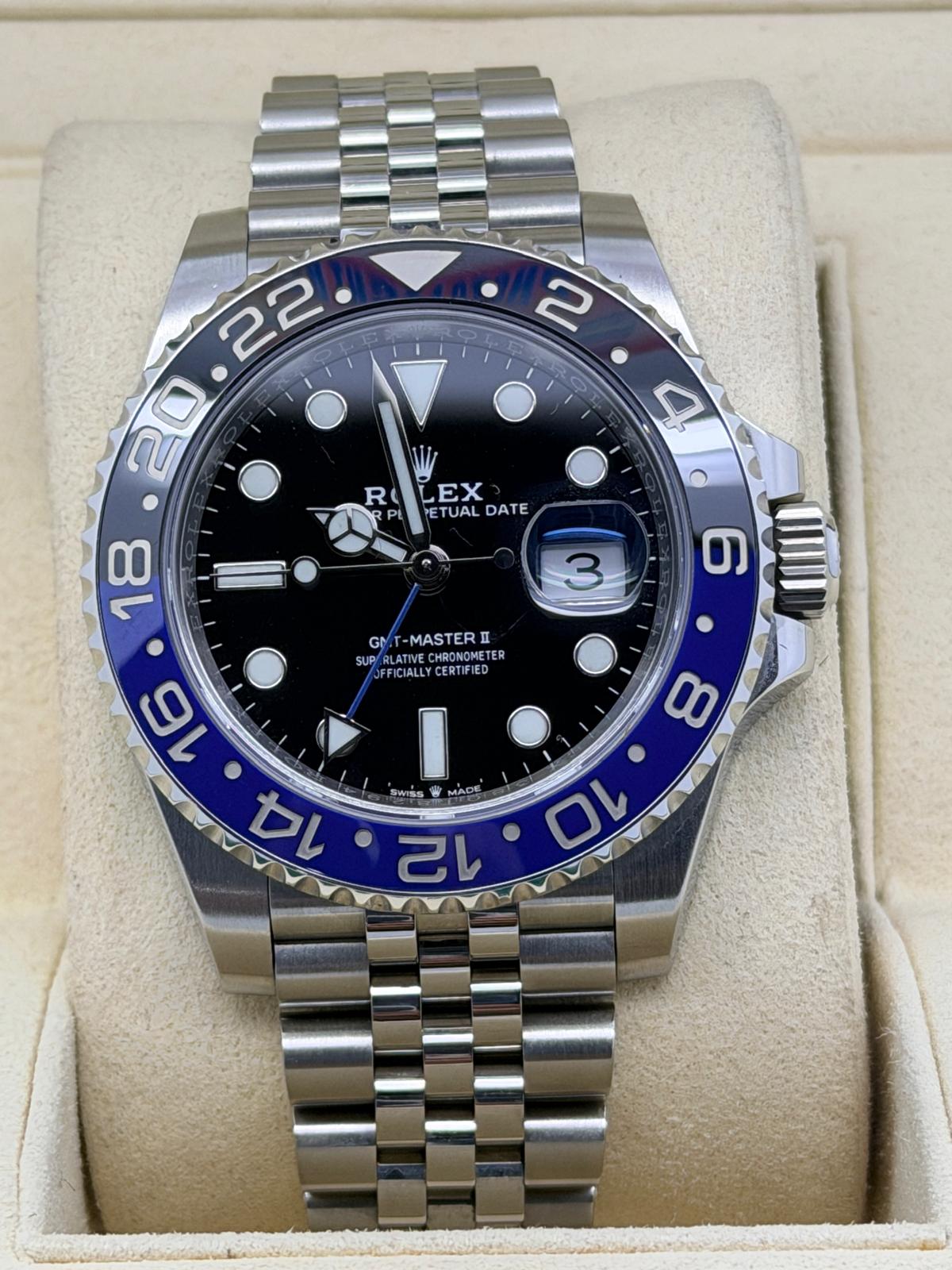 Rolex GMT -MASTER II" Batgirl"