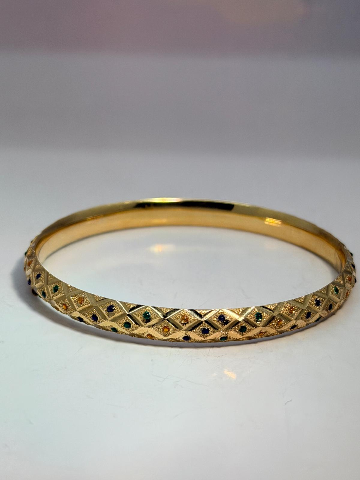 Vintage Collection Gold Bangles 14K 