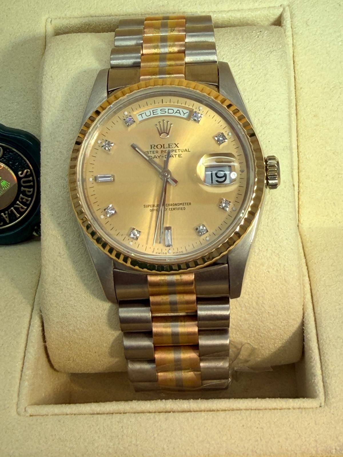 Rolex  Day-Date Tridor 36",   SOLD